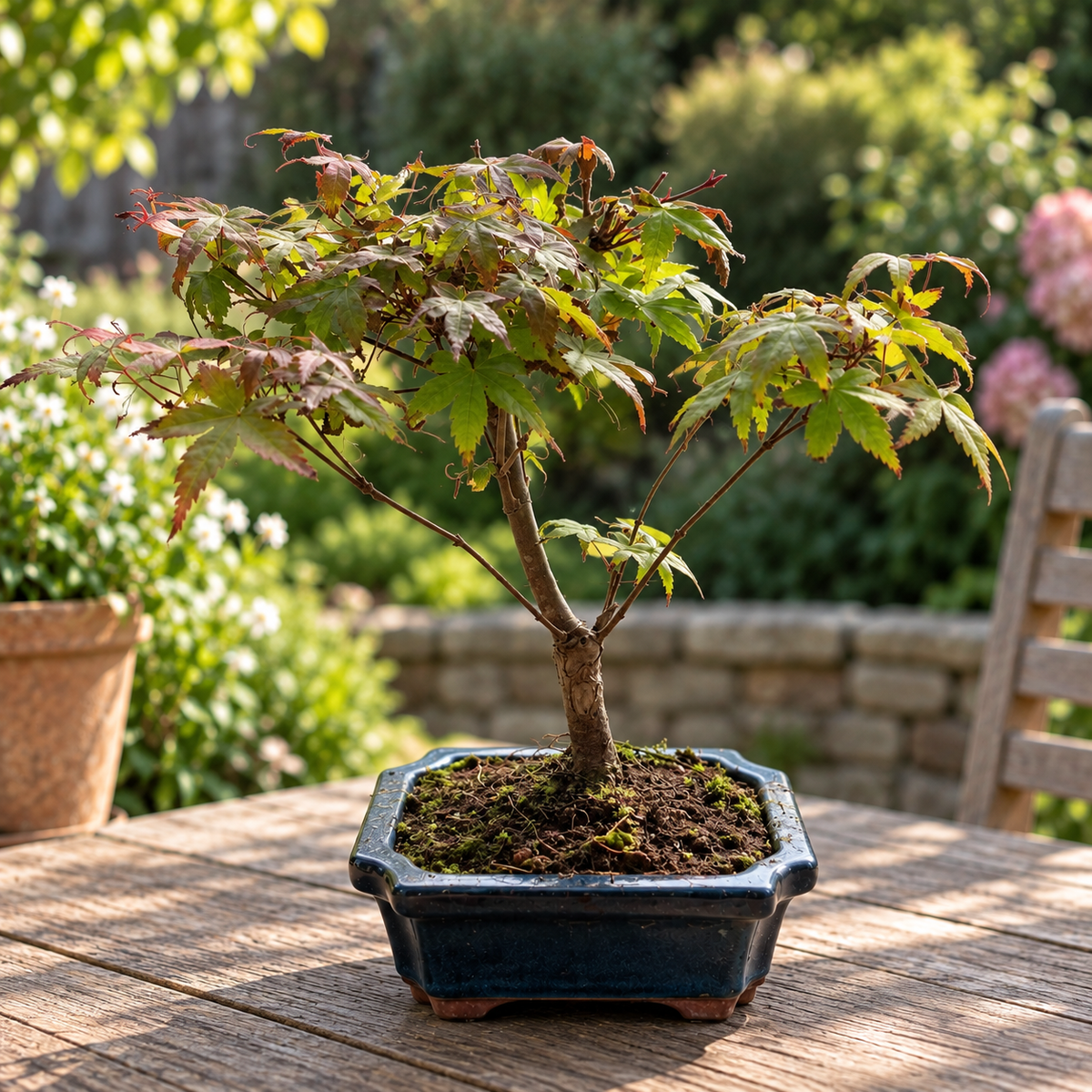 Japanese Maple Deshojo Bonsai (Informal upright)